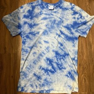Champion Blue Tie-Dye T-Shirt